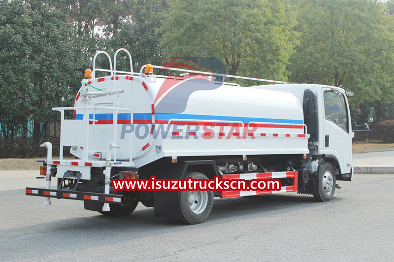 Isuzu 7000L drinkable water tank lorry export Philippines