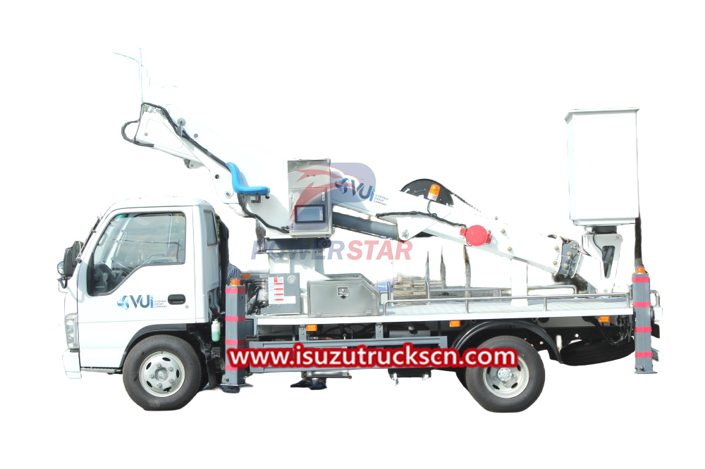 Isuzu 4×2 Overhead Working Truck 12m 14m