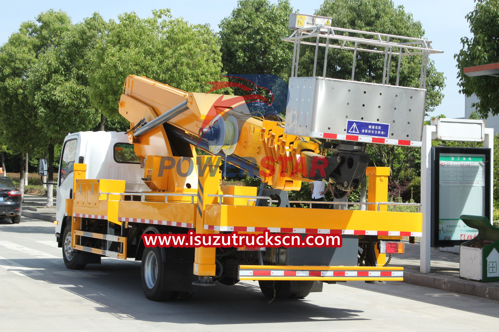 New & Used Insulated Aerial Platform ManLift Trucks Isuzu