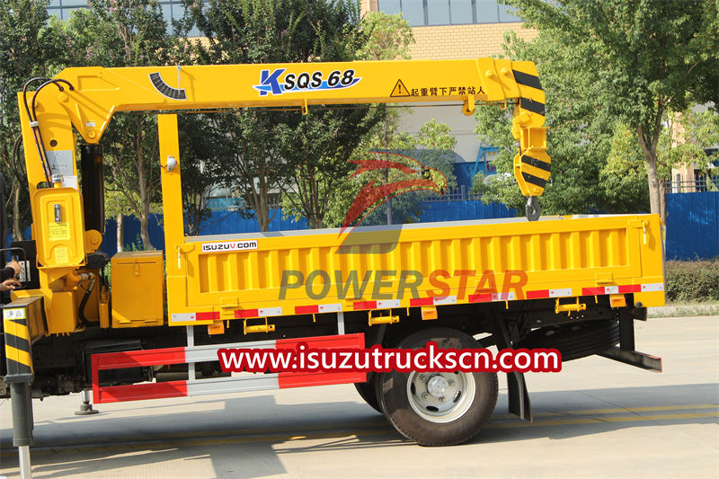 ISUZU small crane truck for sale