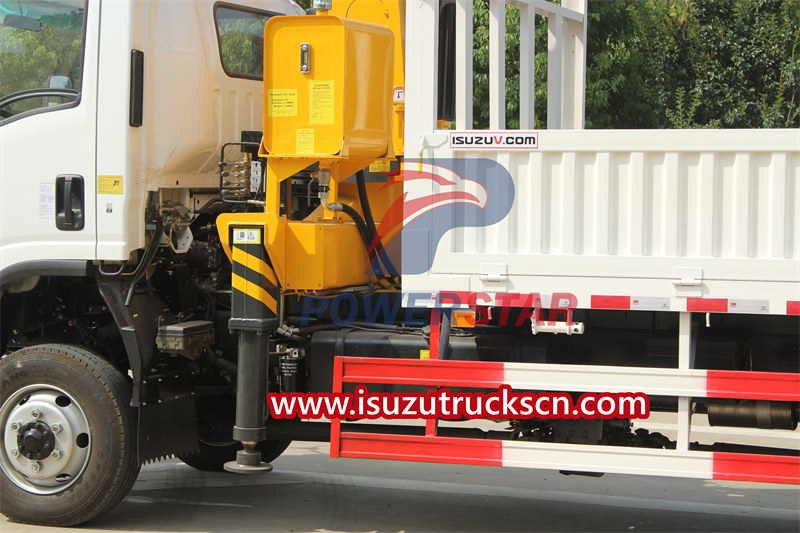 ISUZU boom crane trucks for Philippines