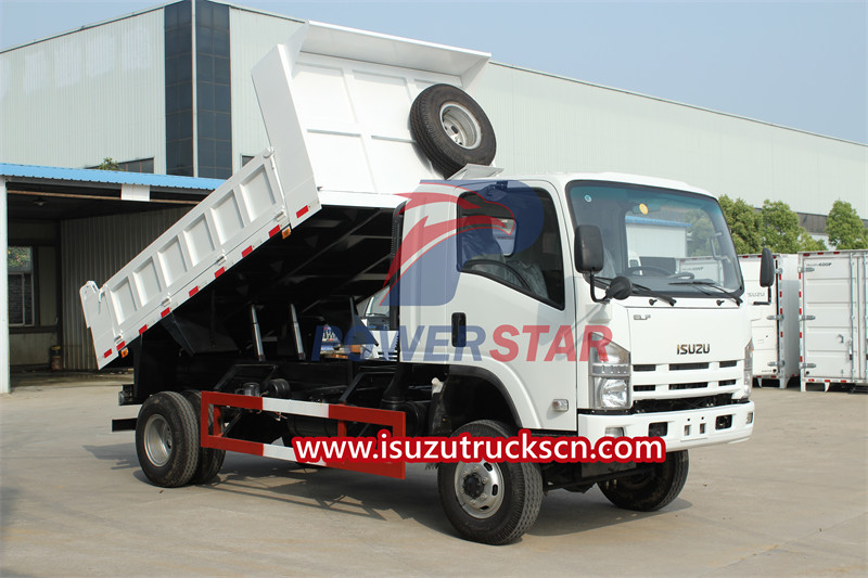 Hot sale ISUZU 700P 4×4 dumper truck