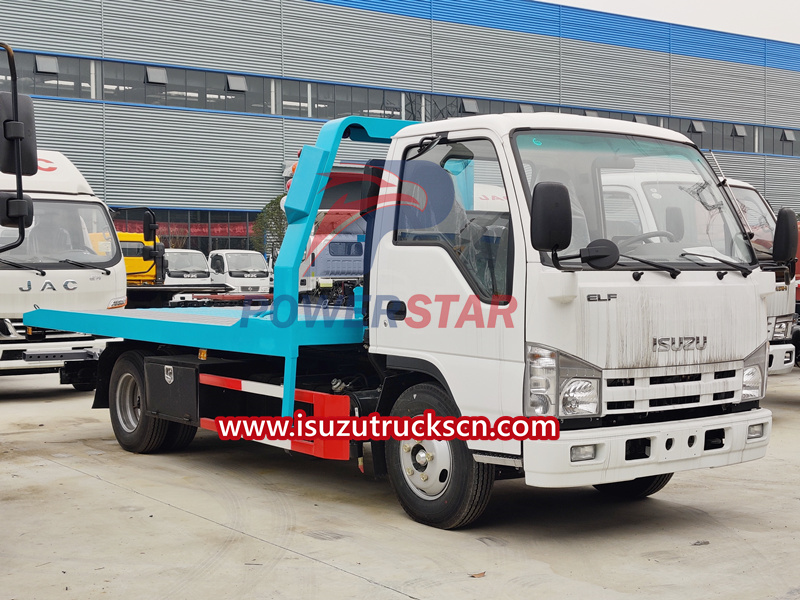 ISUZU 100P recovery rescue 3tons road wrecker towing truck