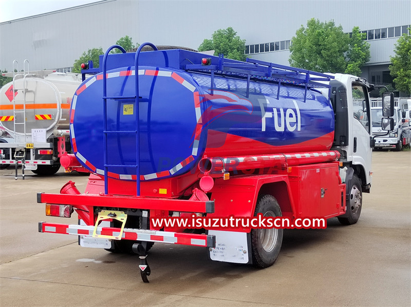 ISUZU oil fuel tanker truck for sale