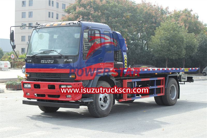 ISUZU FVR 300HP road wrecker tow truck