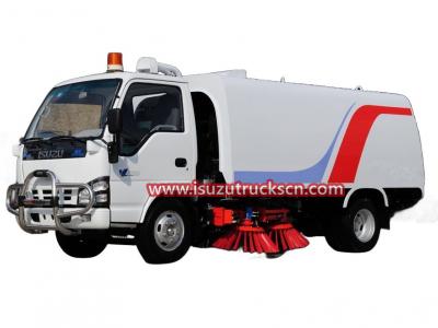 Road sweeping vehicle Isuzu Highways cleaner road sweeper truck