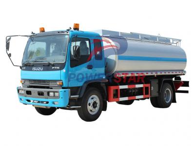ISUZU FTR mobile refueling tanker truck