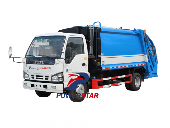 Isuzu 4HK1 engine garbage compactor truck - Camions PowerStar
    