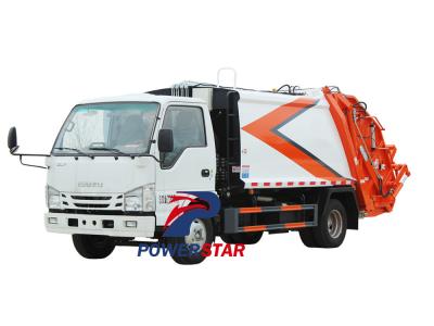 Isuzu 100P 6cbm rear loader refuse truck - Camions PowerStar
    