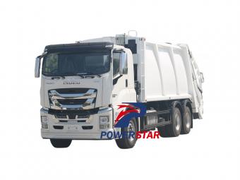 Isuzu GIGA truck mouted garbage compactor - Camions PowerStar
    