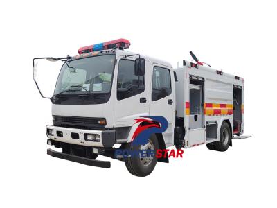ISUZU FVR foam fire truck - Camions PowerStar
    