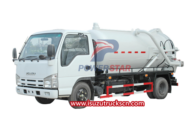 Comment entretenir le camion de nettoyage des eaux usées Isuzu 100P
    