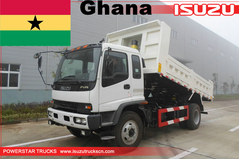 Ghana - 1 unité de camions à benne basculante ISUZU FVR
