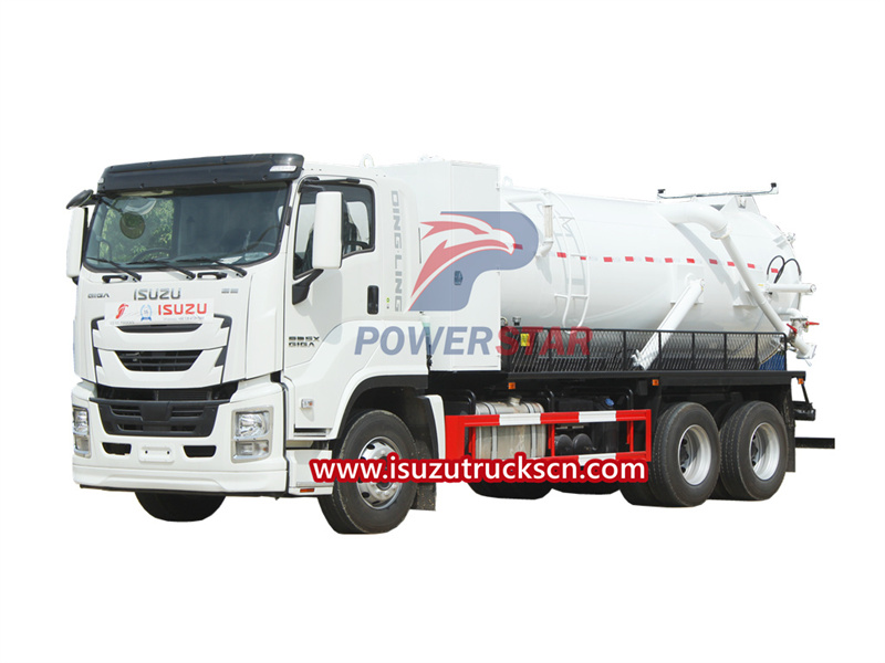 Comment faire fonctionner correctement un camion-citerne septique Isuzu Giga
    