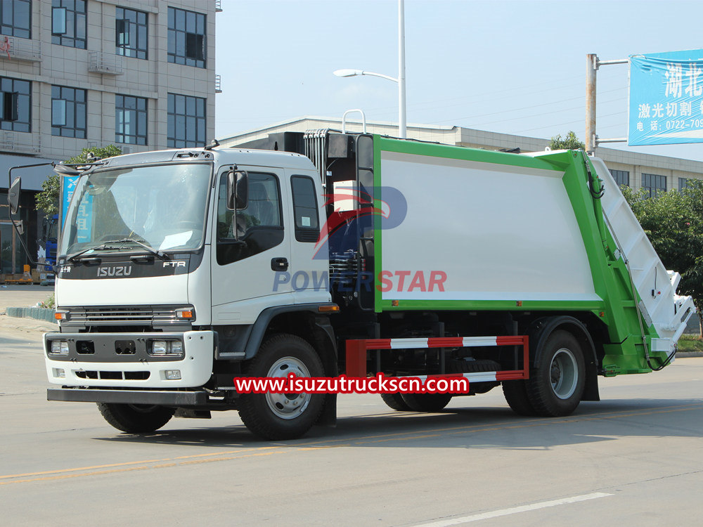 Introduction aux principales utilisations et types de camions poubelles Isuzu
    