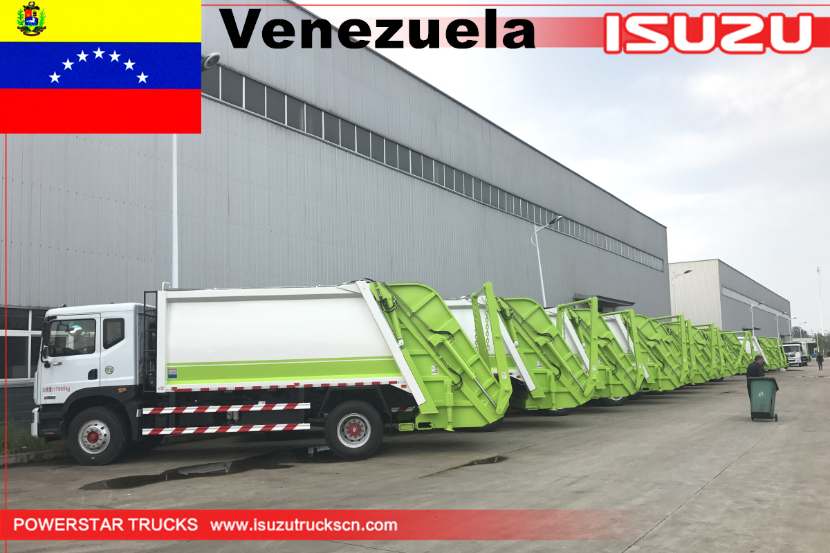 venezuela - 12 unités compacteur de déchets 10m3