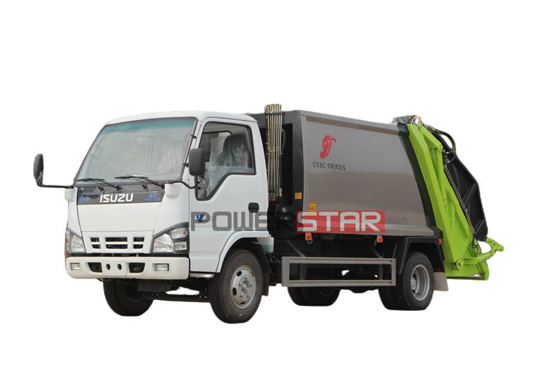 Système de contrôle PLC pour camion compacteur de déchets isuzu 600P