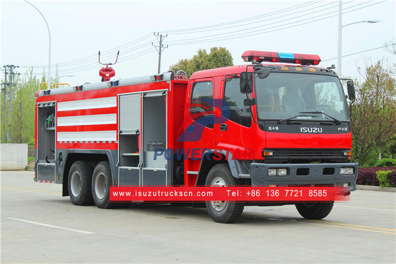 Pourquoi avez-vous besoin d'un camion de pompiers de l'aéroport d'Isuzu?