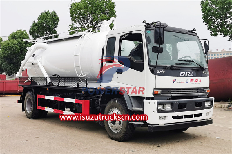 L'importance du camion-citerne septique philippin isuzu