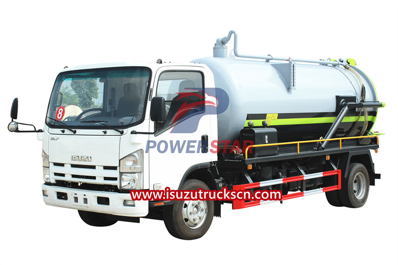 Entreprise de location de camion aspirateur isuzu