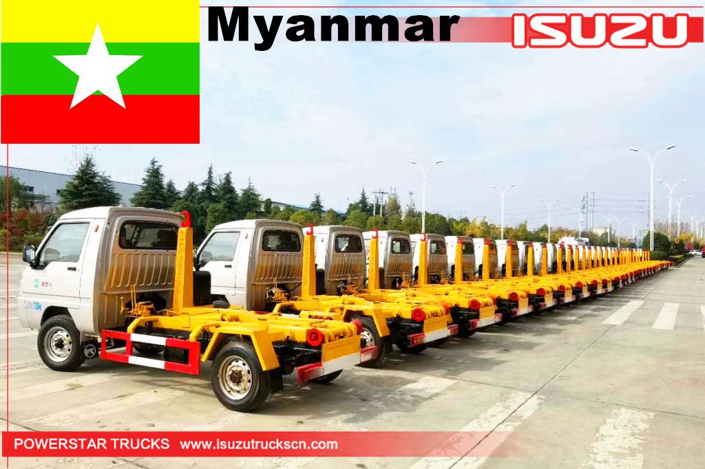 myanmar - 22 unités de camion élévateur foton