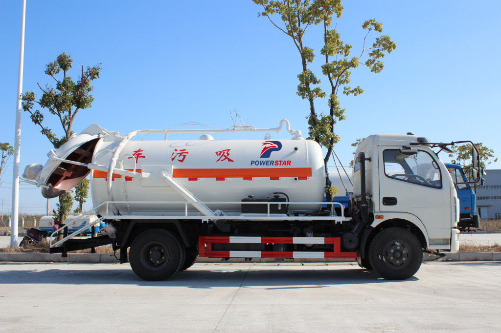 Les meilleures eaux usées d’aspiration camion Isuzu septique pétrolier de camions Powerstar