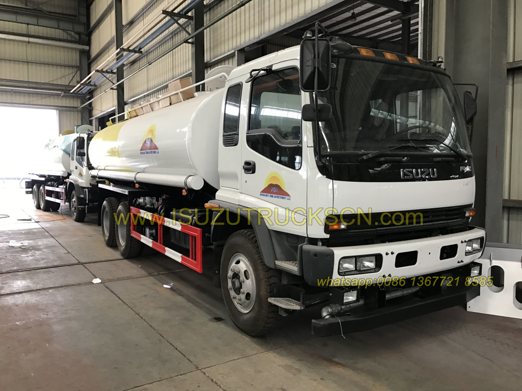 Camion citerne eau mobile de camions poids lourds Isuzu FVZ