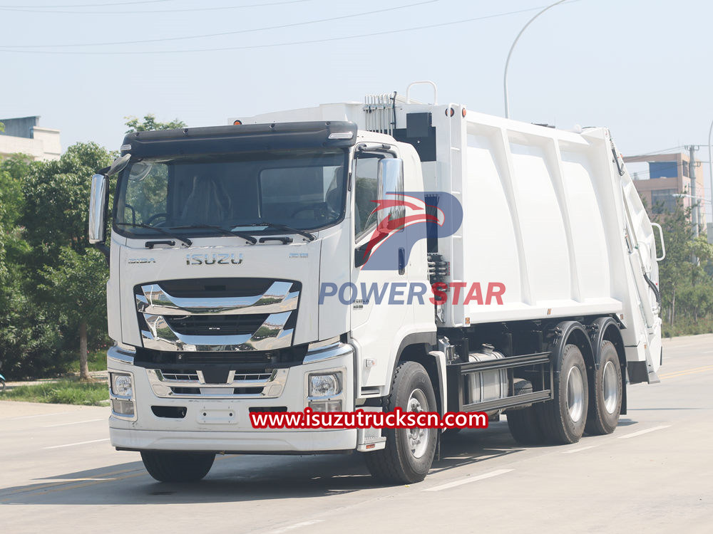 Avantages du camion de collecte des déchets Isuzu
        