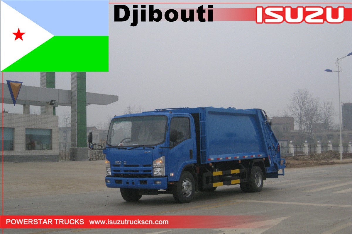 djibouti - 1 unité isuzu véhicule compacteur