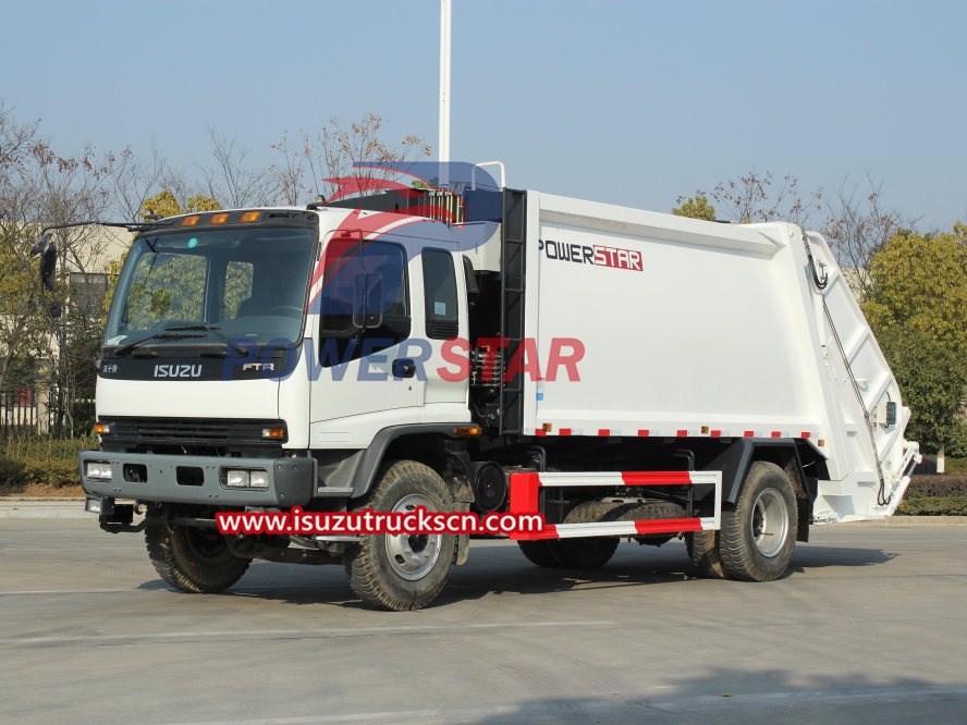 Liste de contrôle des tests en usine du camion compacteur d'ordures Isuzu
        