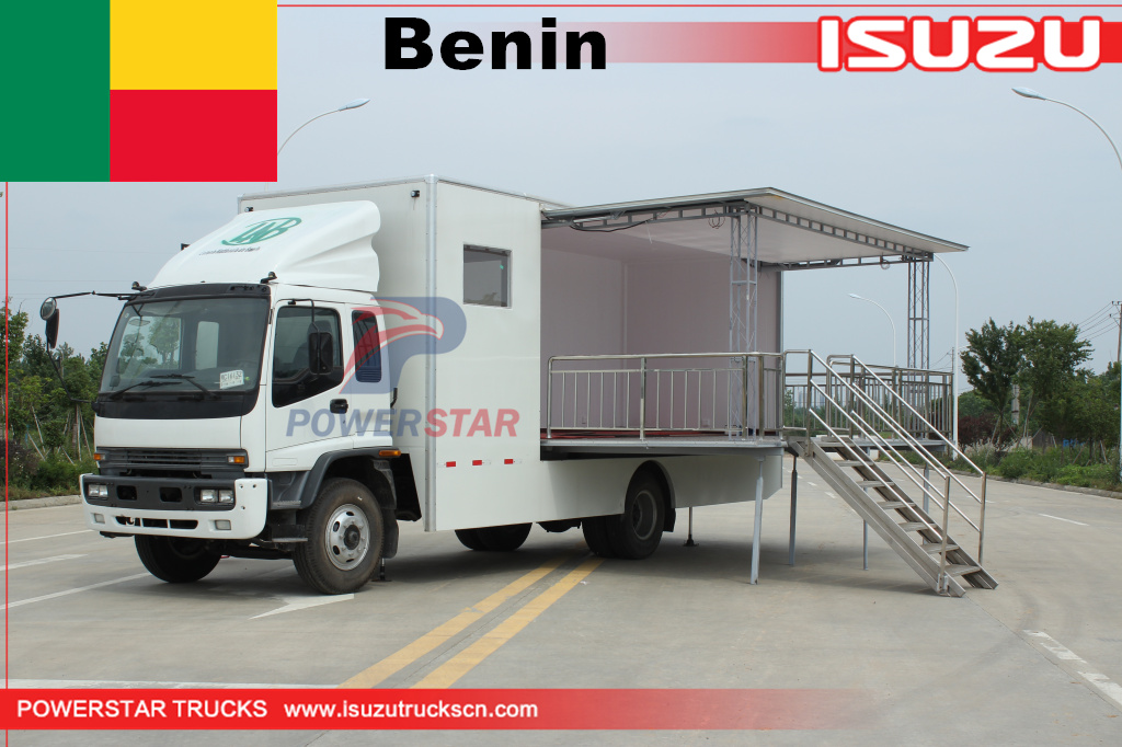 Bénin - 1 unité ISUZU Mobile Vote StageTrucks
