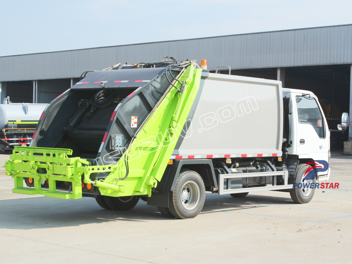 Comment entretenir et faire fonctionner le camion compacteur de déchets Isuzu Refuse?