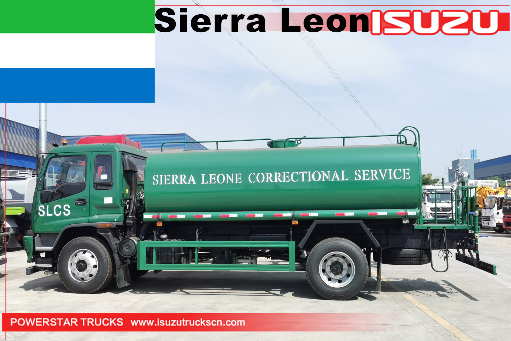 Sierra Leone - 1 unité de camions-citernes à eau ISUZU FVR
