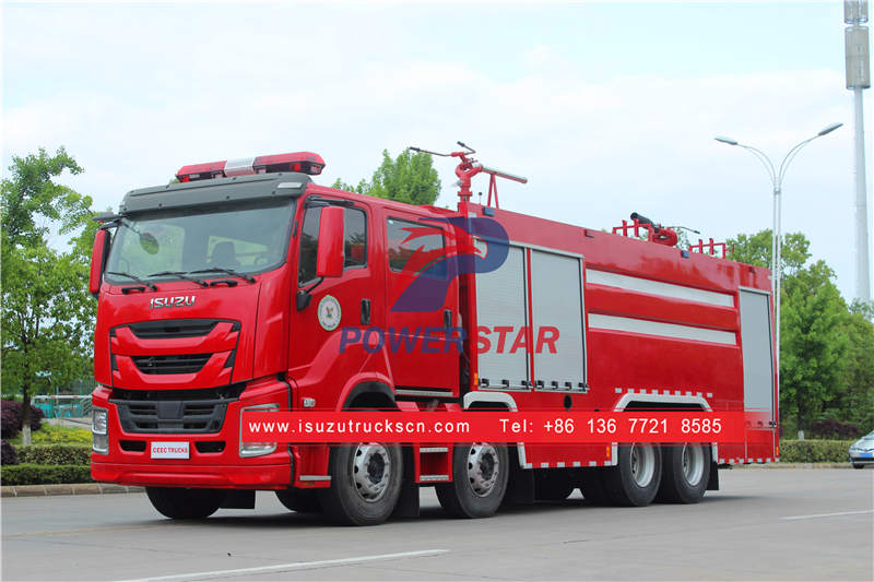 Pourquoi avoir besoin d'un camion de pompiers isuzu en ville?