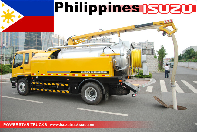 philippines - 1 unité isuzu water jetting vehicle