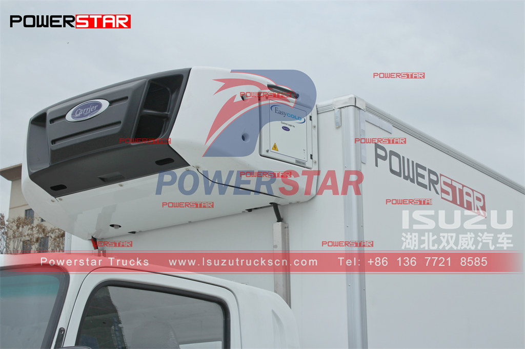 Camions congélateurs POWERSTAR équipés d'unités CARRIER SUPRA
