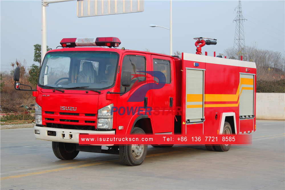 Qu'est-ce qu'un camion de pompiers Isuzu ?