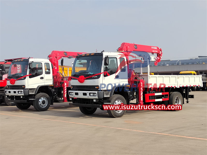 Pourquoi le camion-grue à flèche Isuzu avec grue Unic est-il populaire aux Philippines?