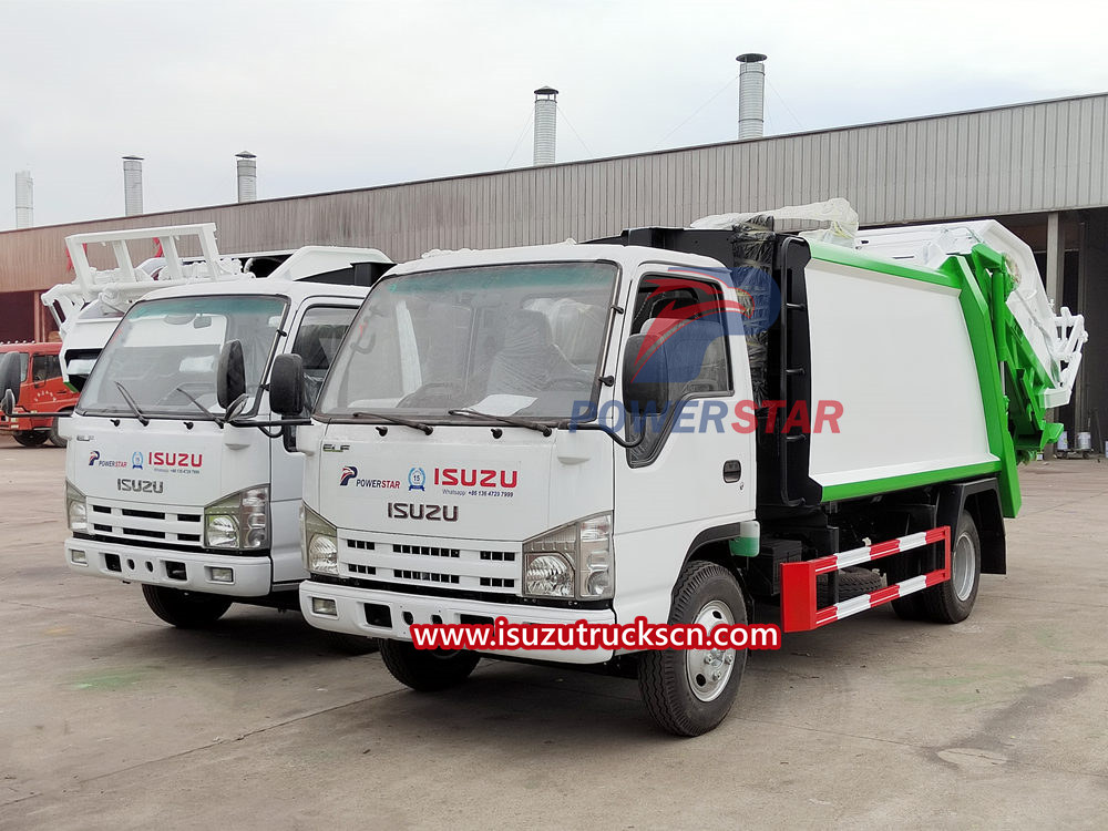 Quels types de poubelles peuvent être utilisées avec un camion compacteur d'ordures ?
    