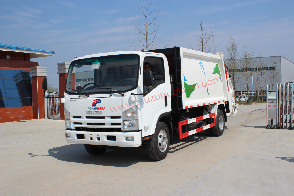 Comment le camion à ordures Isuzu Compacteur de refuser l’opération ?