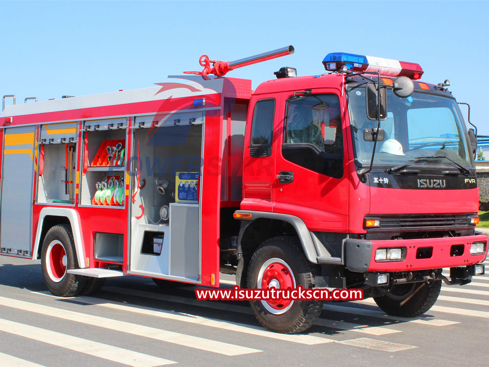 Liste des plans d'entretien des camions de pompiers ISUZU
    
